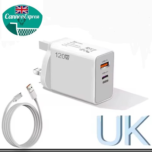 120w ultra fast charger - 6a,